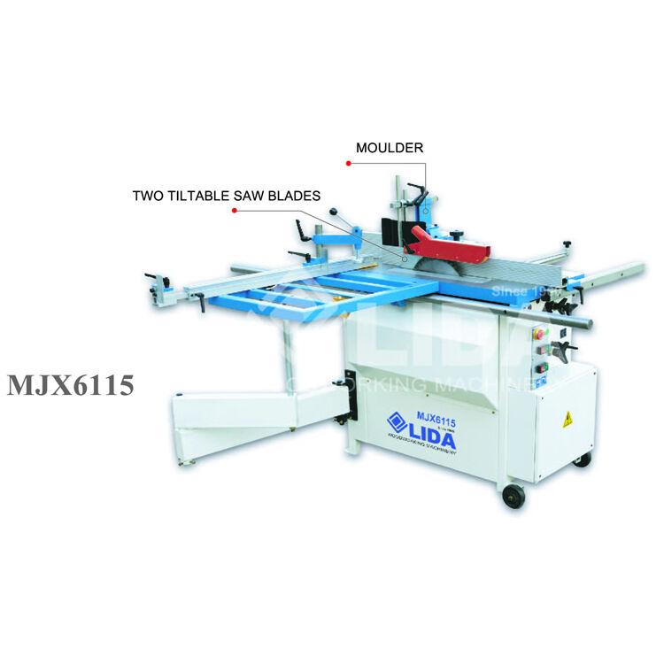 Combined sliding table saw MJX6115